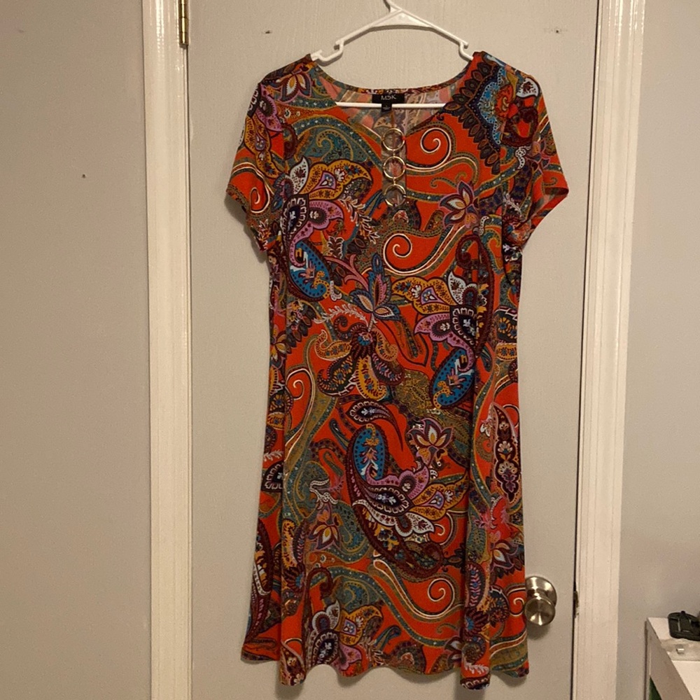 L MSK swing dress